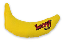 Load image into Gallery viewer, Yeowww! Catnip Toy, Yellow Banana
