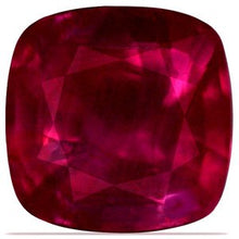 Load image into Gallery viewer, 18K Yellow Gold Cushion Cut Ruby Mens Ring
