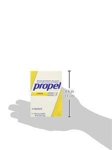 Propel Powder Packets, Lemon With Electrolytes, Vitamins and No Sugar, (120 Pack) (Packaging May Vary)