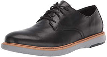 Load image into Gallery viewer, Clarks Men's Draper Lace Oxford, Black Leather with Grey Outsole, 12 M US
