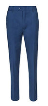 Load image into Gallery viewer, RGM Boys Dress Pants Flat-Front Skinny fit Slacks - Poly Rayon Giovanni Uomo New Blue 6
