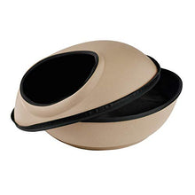 Load image into Gallery viewer, K&amp;H PET PRODUCTS Thermo-Mod Dream Pod Heated Pet Bed 22 Inches Tan/Black
