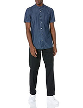 Load image into Gallery viewer, Amazon Essentials Men's Classic-Fit Wrinkle-Resistant Flat-Front Chino Pant, True Black, 34W x 34L
