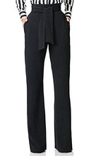 Load image into Gallery viewer, LKOUS Women's Casual Work Pants fot Office, Solid Color High Waist Bell Bottom Pant
