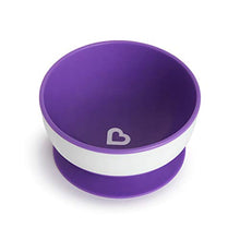 Load image into Gallery viewer, Munchkin Stay Put Suction Bowl,Purple, Green &amp; Blue 3 Pack
