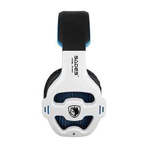 Xbox One Gaming Headset Stereo Over Ear Gaming Headset with Mic Noise Cancelling Volume Control for Xbox One/PC/Mac/PS4/Nintendo(White) ¡­
