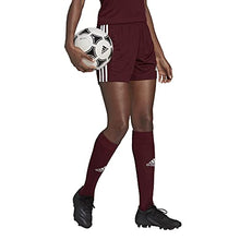 Load image into Gallery viewer, adidas Women's Squadra 21 Shorts, Team Maroon/White, X-Large
