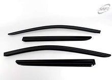 Load image into Gallery viewer, Safe Smoke Window Visor Sun Rain Vent Guard 4 Pcs Set for 2013~2018 Hyundai Santa Fe Sports Out Channel Visor
