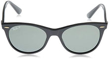 Load image into Gallery viewer, Ray-Ban Men&#39;s RB2185 Wayfarer II Sunglasses, Black/Polarized Green, 52 mm
