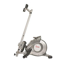 Load image into Gallery viewer, Sunny Health &amp; Fitness Magnetic Rowing Machine Rower w/ LCD Monitor
