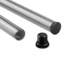 Load image into Gallery viewer, SmallRig 2pcs 15mm Black Aluminum Alloy Rod(M12-30cm) + Rod Cap (2 pcs)
