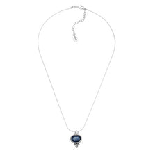 Load image into Gallery viewer, Silpada 'Passport To Paradise' Natural Kyanite Pendant Necklace in Sterling Silver
