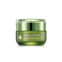 Load image into Gallery viewer, ALODERMA Aloe Brightening Skin Cream with 80% Pure Aloe Refines Skin Texture, Evens Skin Tone, Diminishes Appearance of Fine Lines &amp; Wrinkles, 50g
