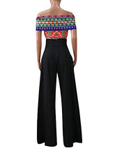 Load image into Gallery viewer, Ybenlow Womens High Waisted Palazzo Pants Wide Leg Stretch Trouser Pant Belted with Pockets (Large, Black)
