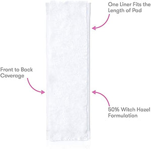 Frida Mom Perineal Medicated Witch Hazel Full-Length Cooling Pad Liners for Postpartum Care | 24-Count