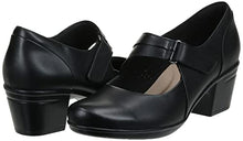 Load image into Gallery viewer, Clarks womens Emslie Lulin footwear, Black, 10 Wide US
