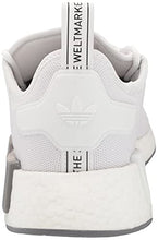 Load image into Gallery viewer, adidas Originals Men's NMD_R1 Primeknit Sneaker, White/Black/Grey, 7
