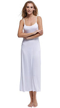 Load image into Gallery viewer, Papicutew Women's Modal Long Full Cami Slip Dress Sleeveless Nightgowns (White, XL)
