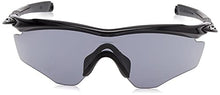 Load image into Gallery viewer, Oakley Men's OO9343 M2 Frame XL Shield Sunglasses, Polished Black/Grey, 45 mm
