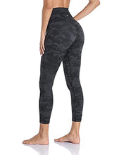 Load image into Gallery viewer, HeyNuts Hawthorn Athletic High Waisted Yoga Leggings for Women, Buttery Soft Workout Pants Compression 7/8 Leggings with Inner Pockets Ocean Teal_25''XXS(00)
