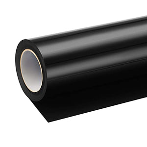 12" x 12ft Heat Transfer Vinyl Rolls, PU HTV Vinyl White for Shirts, Sooez Iron on Vinyl for All Cutter Machine, Easy to Cut & Weed for DIY Heat Vinyl Design, Matte Finish