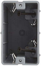 Load image into Gallery viewer, Southwire Madison Electric Products MSB1G One Gang Device Box with Depth Adjustable, Heavy Duty 42lb, Gray
