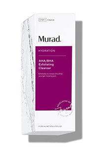 Murad AHA/BHA Exfoliating Cleanser,Triple Action Exfoliating Facial Cleanser with Salicylic, Lactic and Glycolic Acid - Skin Smoothing Polish, 6.75 Fl Oz