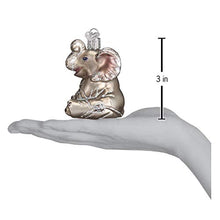 Load image into Gallery viewer, Old World Christmas Little or Large Elephant Glass Blown Ornaments for Christmas Tree
