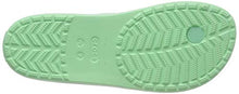 Load image into Gallery viewer, Crocs Women's Crocband Flip Flop | Slip On Water Shoes | Casual Summer Sandal, Neo Mint, 7 M US
