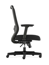 Load image into Gallery viewer, HON BSXVL721LH10 Exposure Mesh Task Computer Chair with 2-Way Adjustable Arms for Office Desk, Black (HVL721), Back
