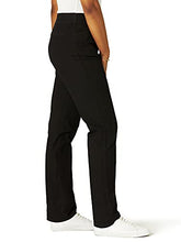 Load image into Gallery viewer, Chic Classic Collection Women's Easy-Fit Elastic-Waist Pant, Dark Shade, 18 Petite
