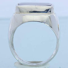 Load image into Gallery viewer, Chiastolite Cross Trapiche Andalusite Handmade Sterling Gents Mens Ring sz 10.5
