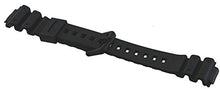 Load image into Gallery viewer, Casio G-shock 71604262 Original Factory Black Rubber Watch Band Strap fits DW-6100-1V DW-6100-7V DW-6900-1V DW-6900G-1V
