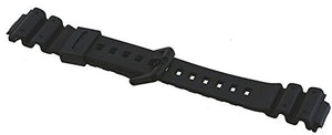 Casio G-shock 71604262 Original Factory Black Rubber Watch Band Strap fits DW-6100-1V DW-6100-7V DW-6900-1V DW-6900G-1V