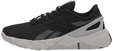 Load image into Gallery viewer, Reebok Women's Nanoflex Cross Trainer, Black/Pure Grey, 8.5
