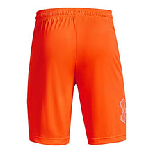 Load image into Gallery viewer, Under Armour mens Tech Graphic Shorts , Blaze Orange (825)/Black , Small
