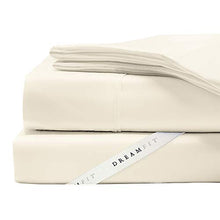 Load image into Gallery viewer, DreamFit 1-Degree Basic 100-Percent Microfiber Sheet Set, Queen, Bone

