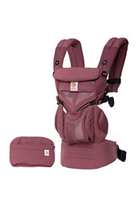 Ergobaby Carrier, Omni 360 All Carry Positions Baby Carrier with Cool Air Mesh, Plum