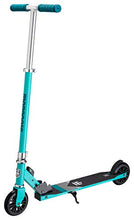 Load image into Gallery viewer, Mongoose Trace Youth/Adult Kick Scooter Folding and Non-Folding Design, Regular, Lighted, and Air Filled Wheels, Teal, 120mm Wheels
