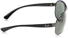 Load image into Gallery viewer, Ray-Ban unisex adult Rb3386 Sunglasses, Gunmetal/Green, 67 mm US
