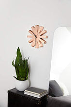 Load image into Gallery viewer, Umbra 118070-880 Ribbon Modern 12-inch, Battery Operated Quartz Movement, Silent Non Ticking Wall Clock, Copper
