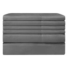 Load image into Gallery viewer, BYSURE Hotel Luxury Bed Sheets Set 6 Piece(Queen, Grey) - Super Soft 1800 Thread Count 100% Microfiber Sheets with Deep Pockets, Wrinkle &amp; Fade Resistant
