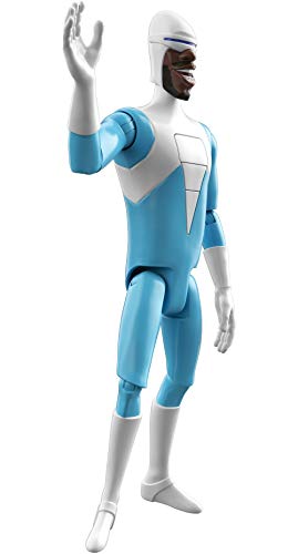 Pixar Mattel Interactables Frozone Talking Action Figure, 8-in Tall Highly Posable Movie Character Toy, Interacts with Other Figures, Kids Gift Ages 3 Years & Older