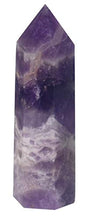 Load image into Gallery viewer, Luckeeper Healing Crystal Wands | 2" Amethyst Crystal| 6 Faceted Reiki Chakra Meditation Therapy
