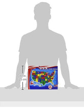 Load image into Gallery viewer, Melissa &amp; Doug USA Map Floor Puzzle (51 pcs, 2 x 3 feet)
