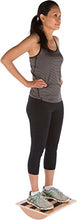 Load image into Gallery viewer, 15&quot; Stretching and Balancing Exercise Board by Trademark Innovations,Black
