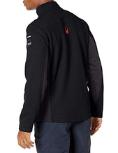 Load image into Gallery viewer, Spyder Active Sports Men's Standard Bandit Wengen Full Zip Fleece Jacket, Black, Large
