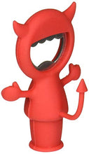 Load image into Gallery viewer, Joie Devil Wine Bottle Stopper, Red
