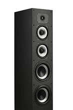 Load image into Gallery viewer, Polk Monitor XT70 Large Tower Speaker - Hi-Res Audio Certified, Dolby Atmos &amp; DTS:X Compatible, 1" Tweeter, (2) 6.5" Dynamically Balanced Woofers, (2) 8" Passive Radiators, (Single, Midnight Black)
