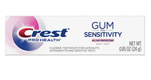 Load image into Gallery viewer, Crest Pro Health Gum and Sensitivity Toothpaste for Sensitive Teeth, Soft Mint, Travel Size 0.85 oz (24g) - Pack of 12
